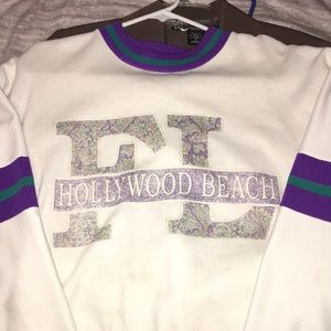 florida, hollywood beach sweatshirt